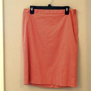 The limited, skirt, orange, size 10